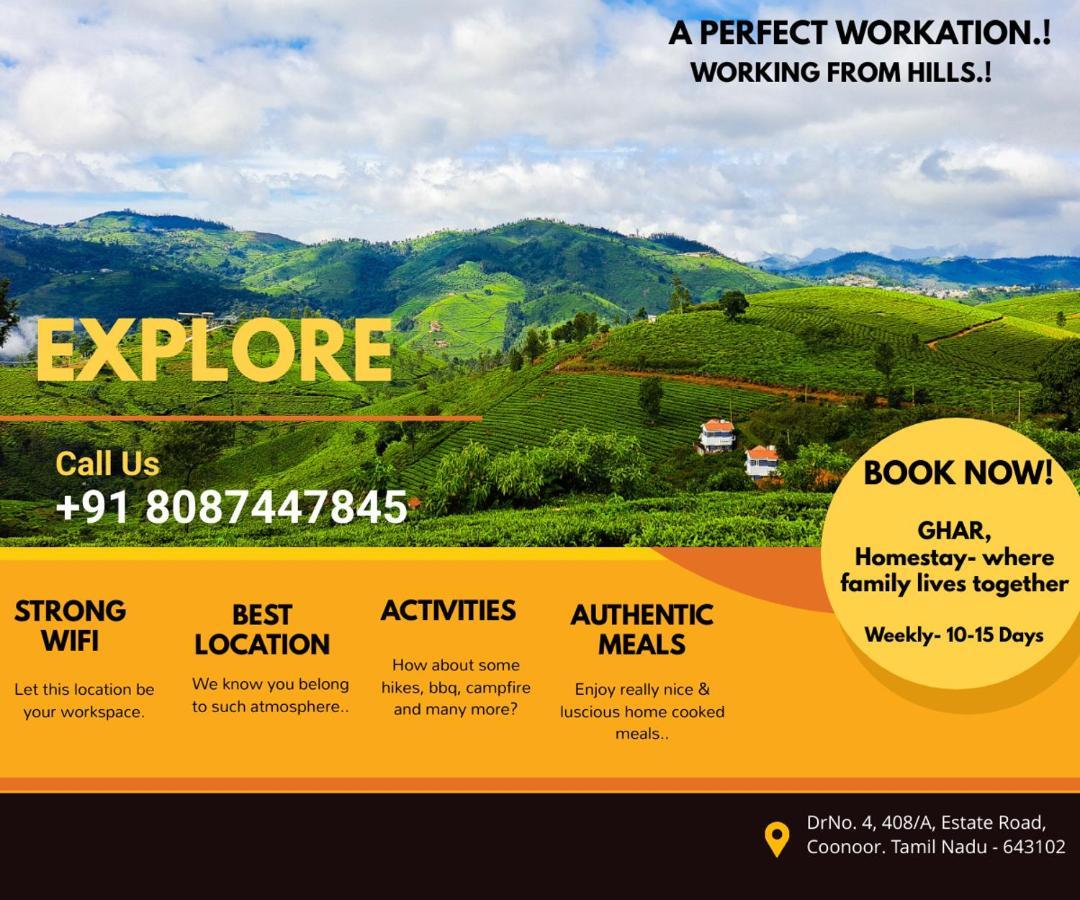 Ghar - Homestay, Where Family Lives Together Aravankadu Экстерьер фото